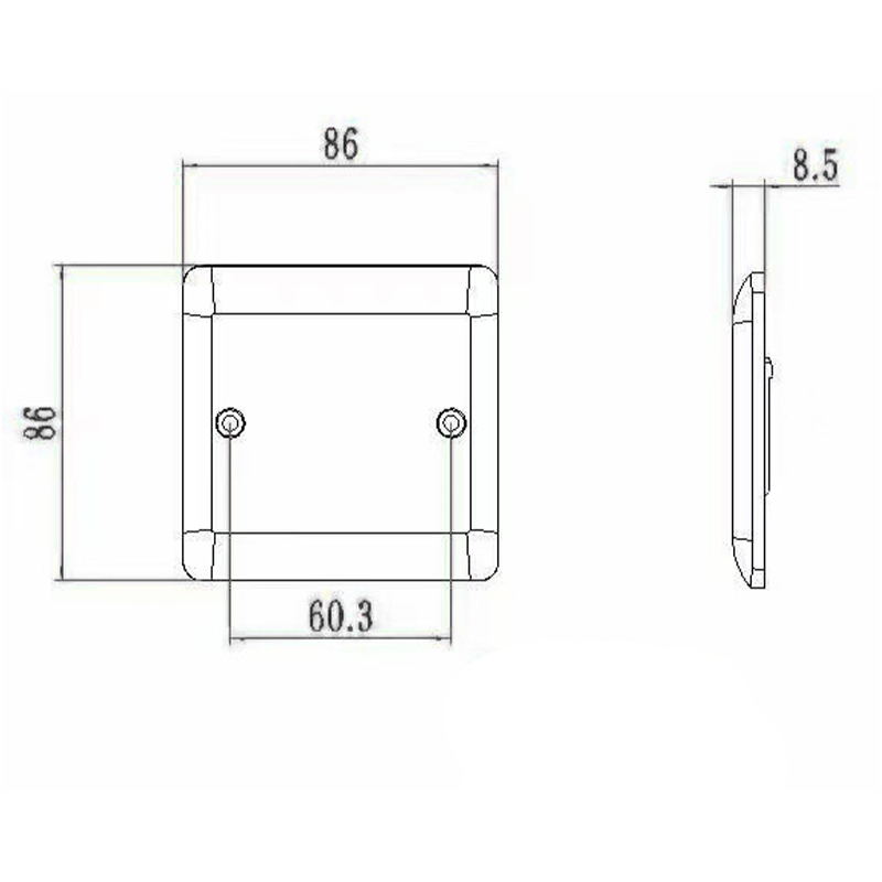 16A soicéad ilfheidhm Bakelite le 2 gang lasc 10a HK6216FW-UN