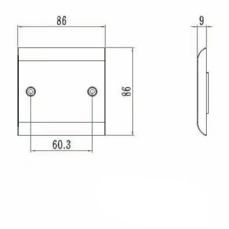 Soicéad 16A 2 Bioráin + Soicéad Ilfheidhm Bakelite le Neon HK6416HN-UNand Switch