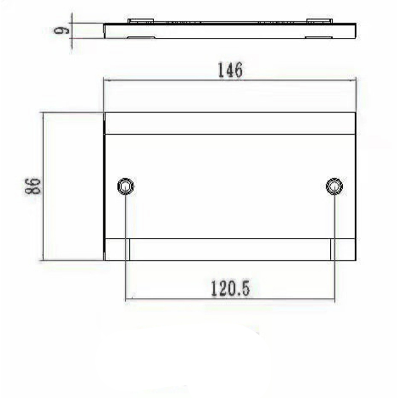 Pláta Cócaire Bakelite 45A DP le Neon HK6145HN-36