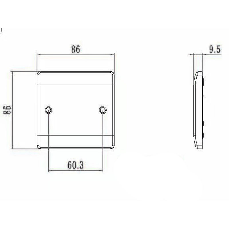 2 Gang 2 Way Bakelite Switch HK6122V